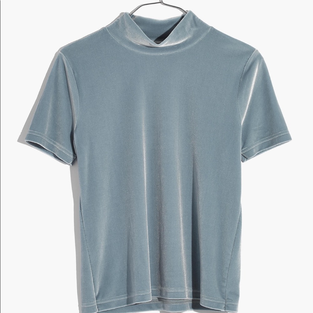 Madewell Velvet Top